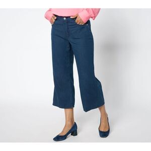 NYDJ Blue Wide-Leg Jumpsuit